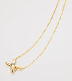 Chaumet Jeux de Liens pendant necklace yellow gold diamond, imported from the UK
