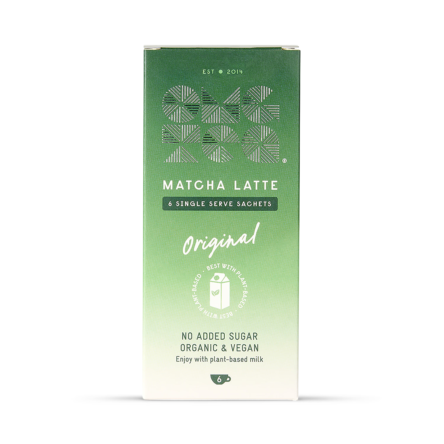 OMGTEA matcha latte 6 sachets (British brand)