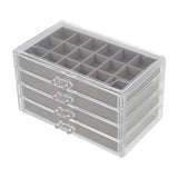 Livingandhome Jewellery Storage Box with 4 Drawers