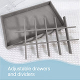 Livingandhome jewellery storage box 4 drawers (British brand)
