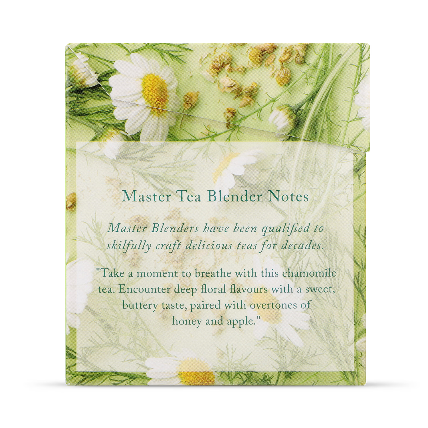 Holland Barrett whole flower chamomile tea 15 bags, imported from the UK