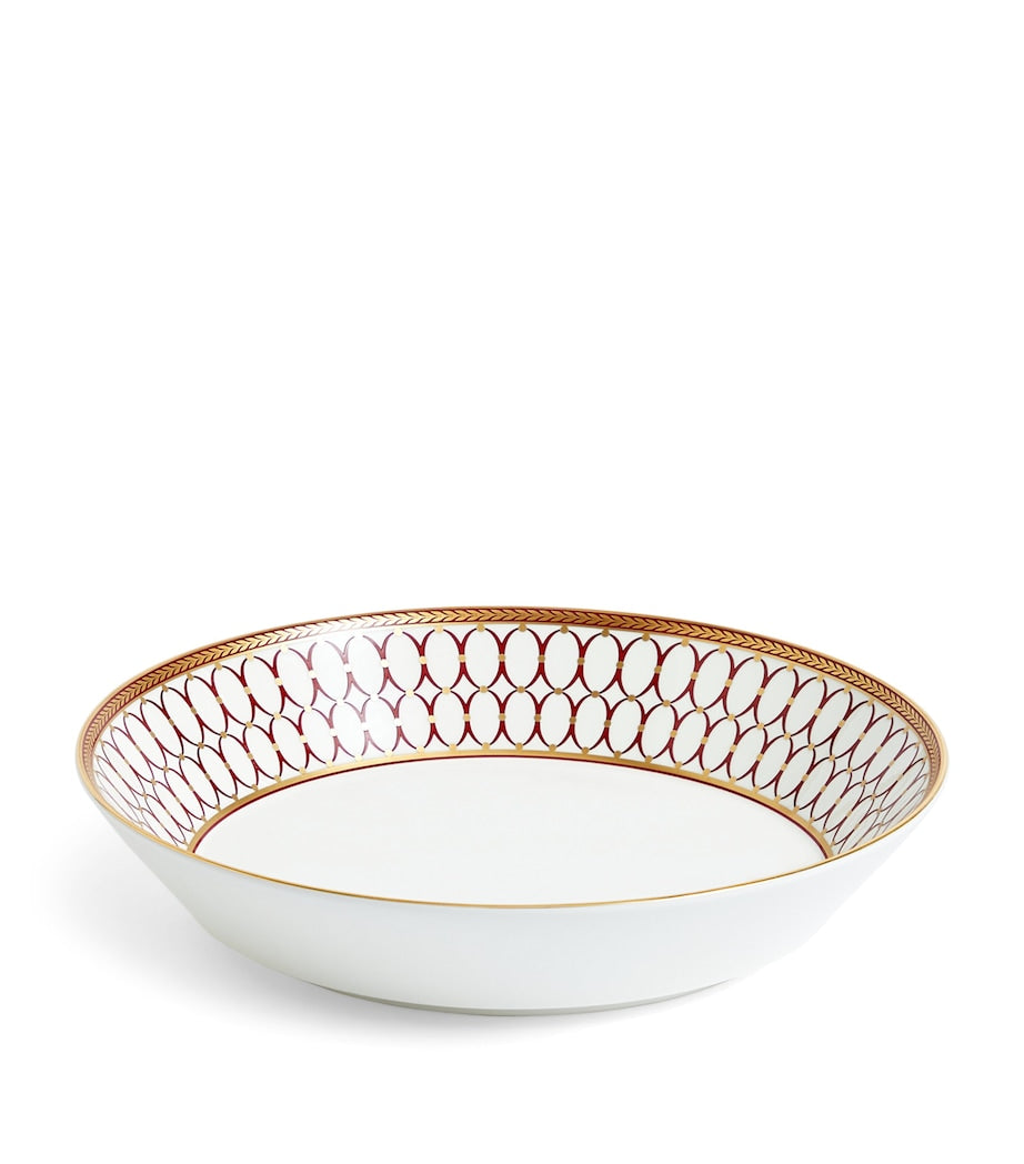 Wedgwood Renaissance Red pasta bowl 24cm (British brand)