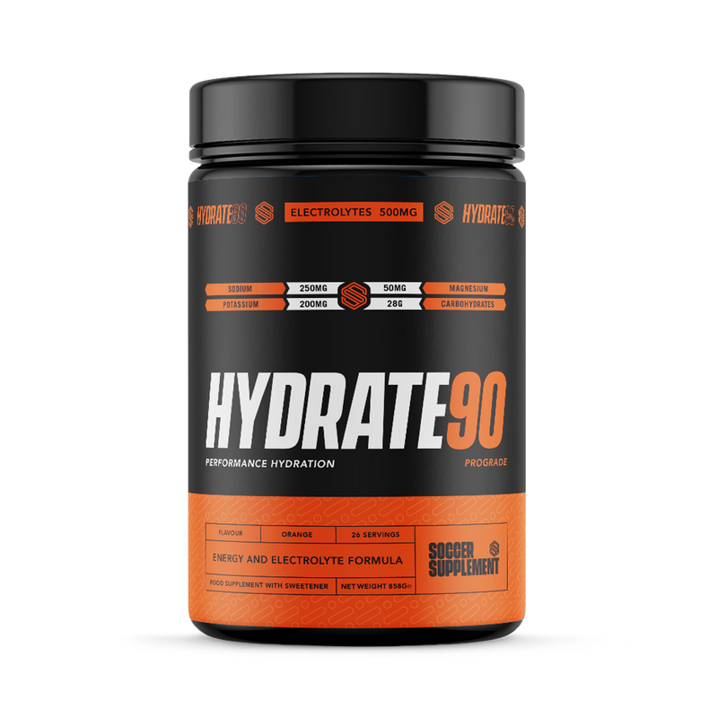Soccer Supplement hydration powder orange 26 servings, imported from the UK