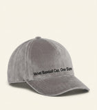 Prada velvet baseball cap (British brand)