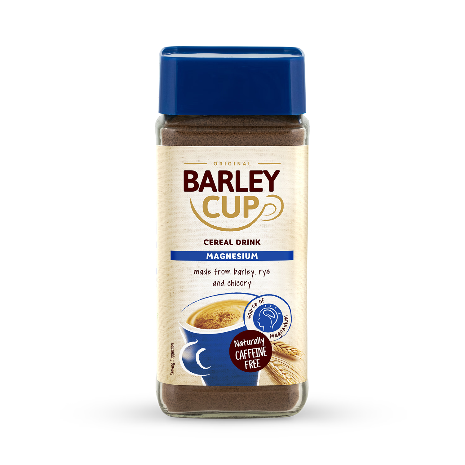 Barleycup Magnesium Coffee Alternative Cereal Drink 100g - British product