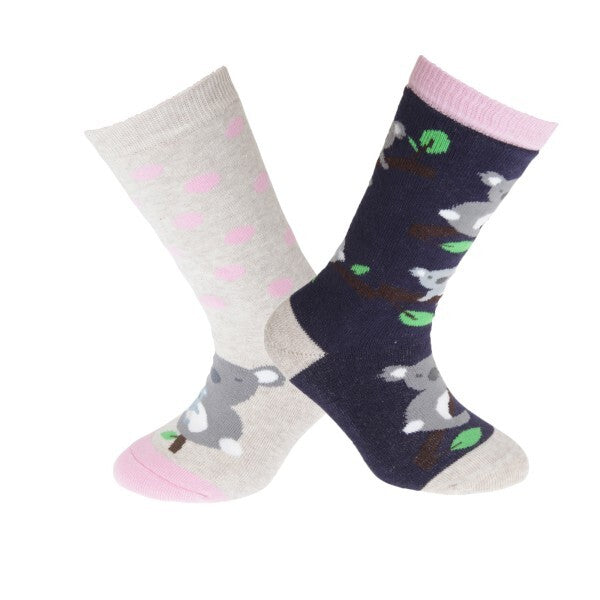 FLOSO Kids Cotton Rich Welly Socks (2 Pairs) (6-8.5) GOODS Superdrug   