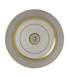 Wedgwood Anthemion Grey fine bone china plate 30.5cm (British brand)