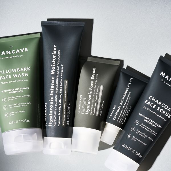 ManCave Hydration+ Skincare Collection 5-piece set, UK version