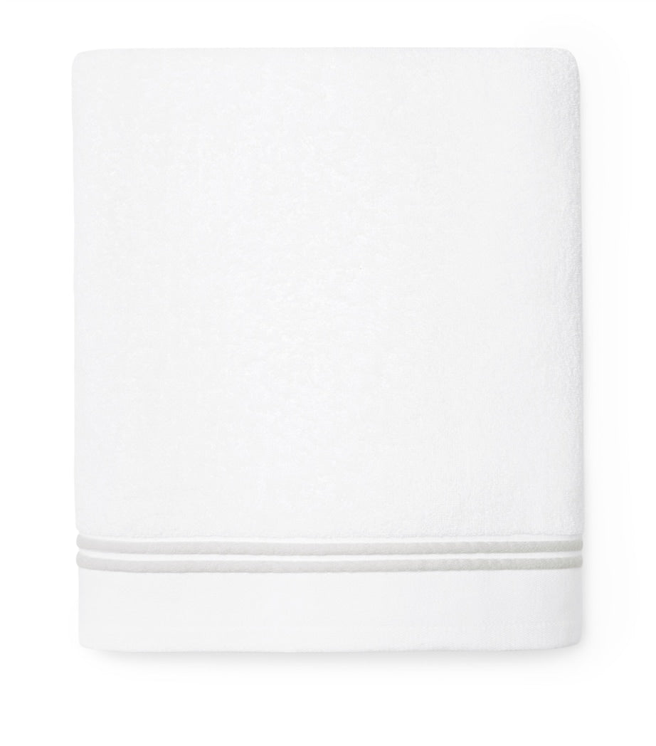 Sferra Aura Nuova bath towel 30cm x 60cm (British brand)