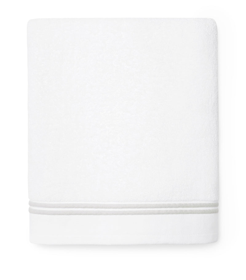 Sferra Aura Nuova bath towel 30cm x 60cm (British brand)