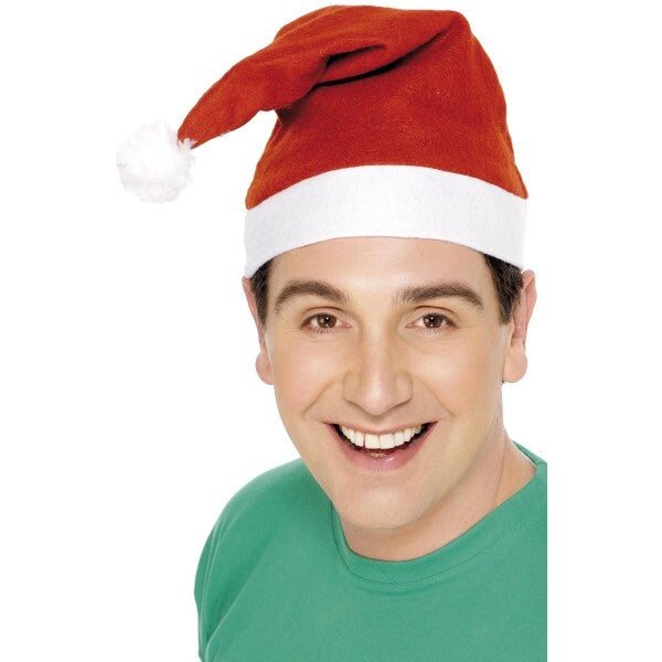 Smiffys red Santa hat (British brand)