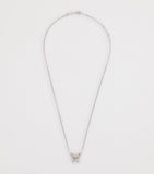 Suzanne Kalan white gold diamond butterfly necklace (British brand)