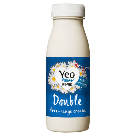 Yeo Valley Organic Double Free-Range Cream 220ml GOODS ASDA   