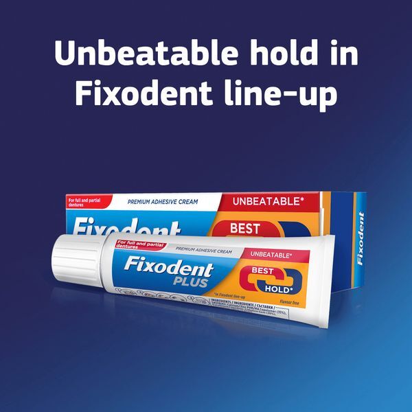 Fixodent Plus Dual Power Denture Adhesive 40g GOODS Superdrug   