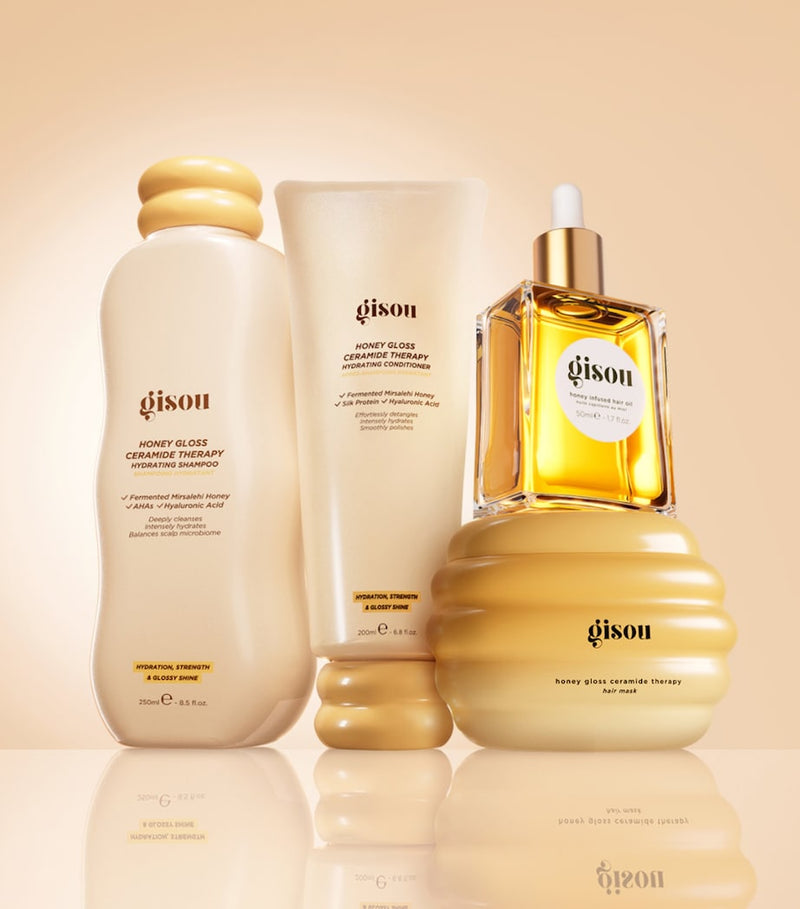 Gisou Honey Gloss Ceramide Therapy Hydrating Conditioner 200ml, UK version