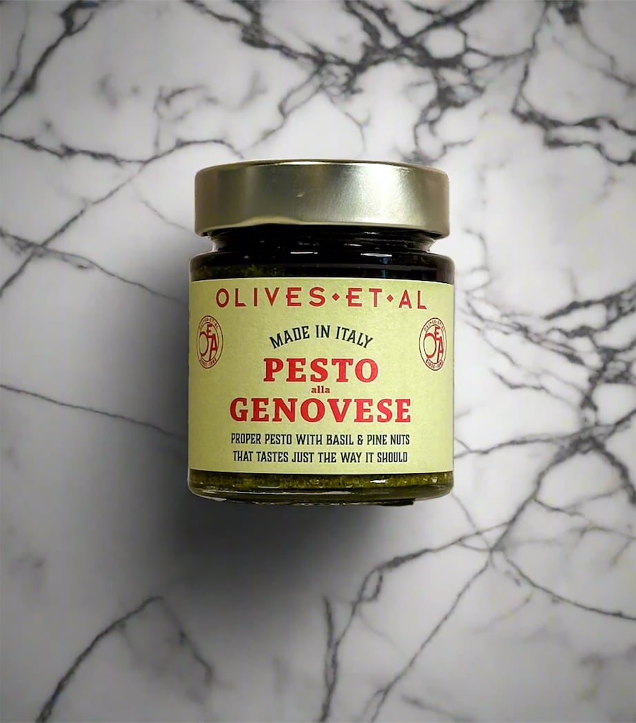 Olives Et Al Genovese Basilikum & Pinienkernpesto 135g, importiert aus Großbritannien