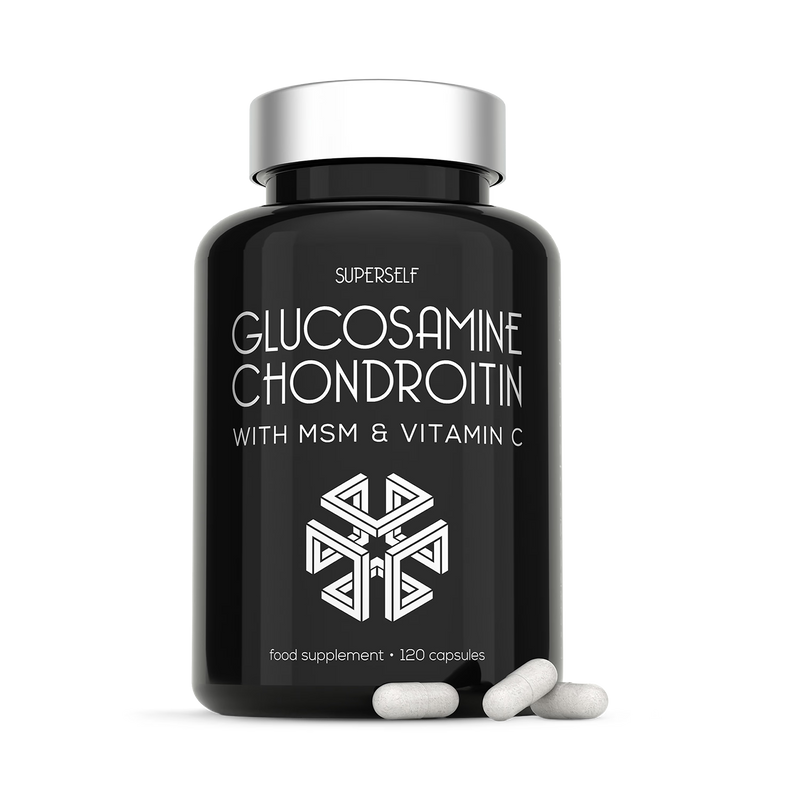 SuperSelf glucosamine complex with chondroitin 120 capsules, UK version
