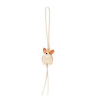 LOEWE Felt Corgi Charm keychain, UK version