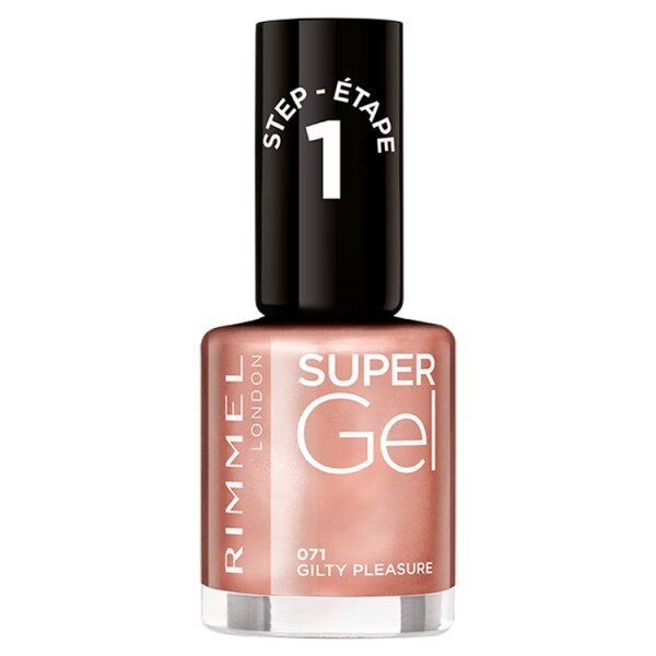 Rimmel Super Gel Nail Polish 071 Gilty Pleasure GOODS Superdrug Gilty Pleasure  