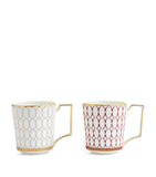 Wedgwood Renaissance Grey mugs set of 2, UK version