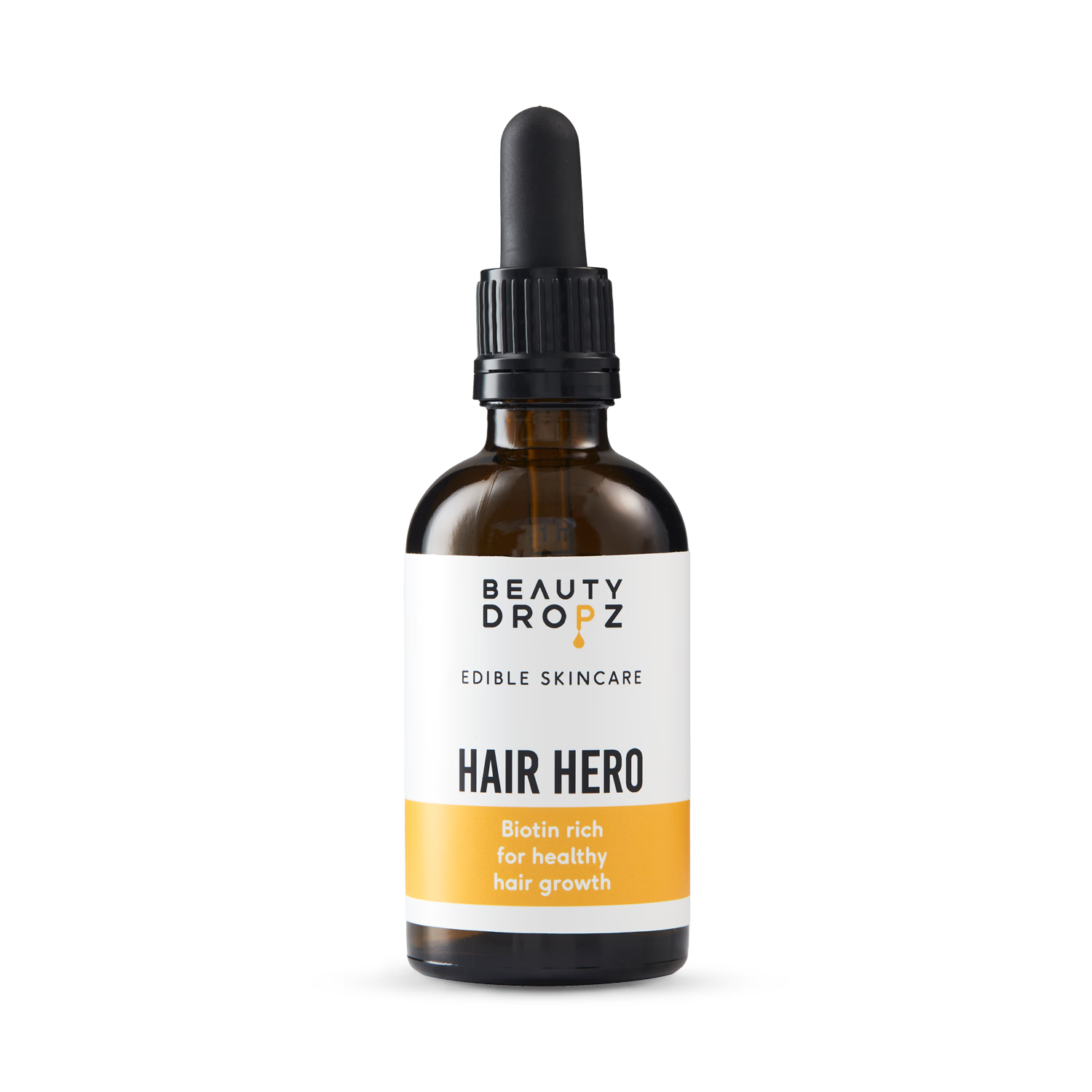 Beauty Dropz edible hair drops grape flavour 60ml (British brand)