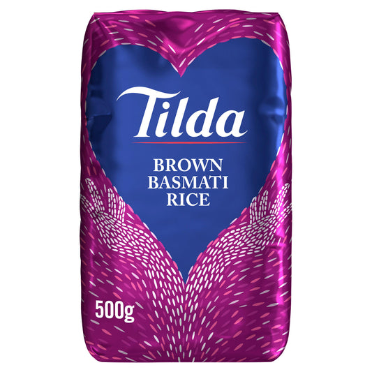 Tilda Wholegrain Basmati Rice 500g rice Sainsburys   