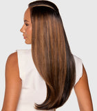 Beauty Works Huda clip-in hair extensions 18-inch - British product