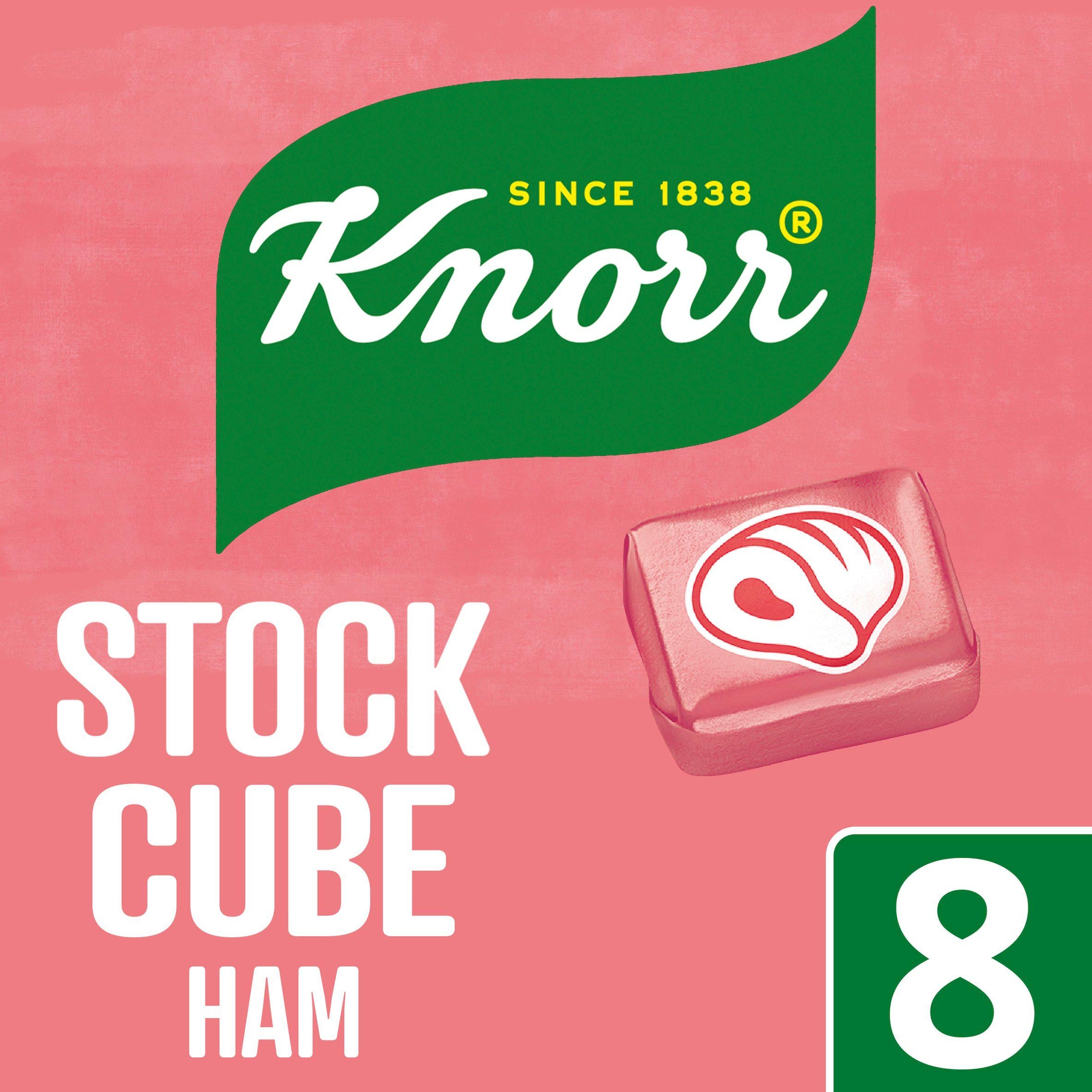 Knorr Stock Cubes Ham 8x10g gluten free Sainsburys   