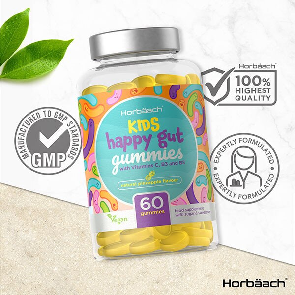 Horbaach Kids Happy Gut - 60 Gummies