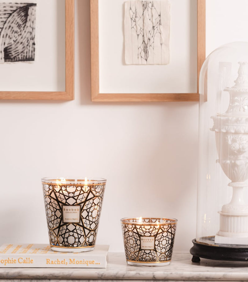 Baobab Arabian Nights candle 10cm, UK version