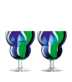 LSA International Folk wine glasses set of 2 230ml, UK version