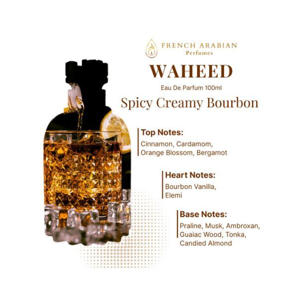 French Arabian Waheed Eau de Parfum 100ml (British brand)