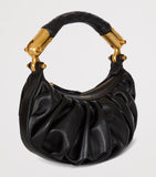 Balmain mini leather Ebene top-handle bag, UK version