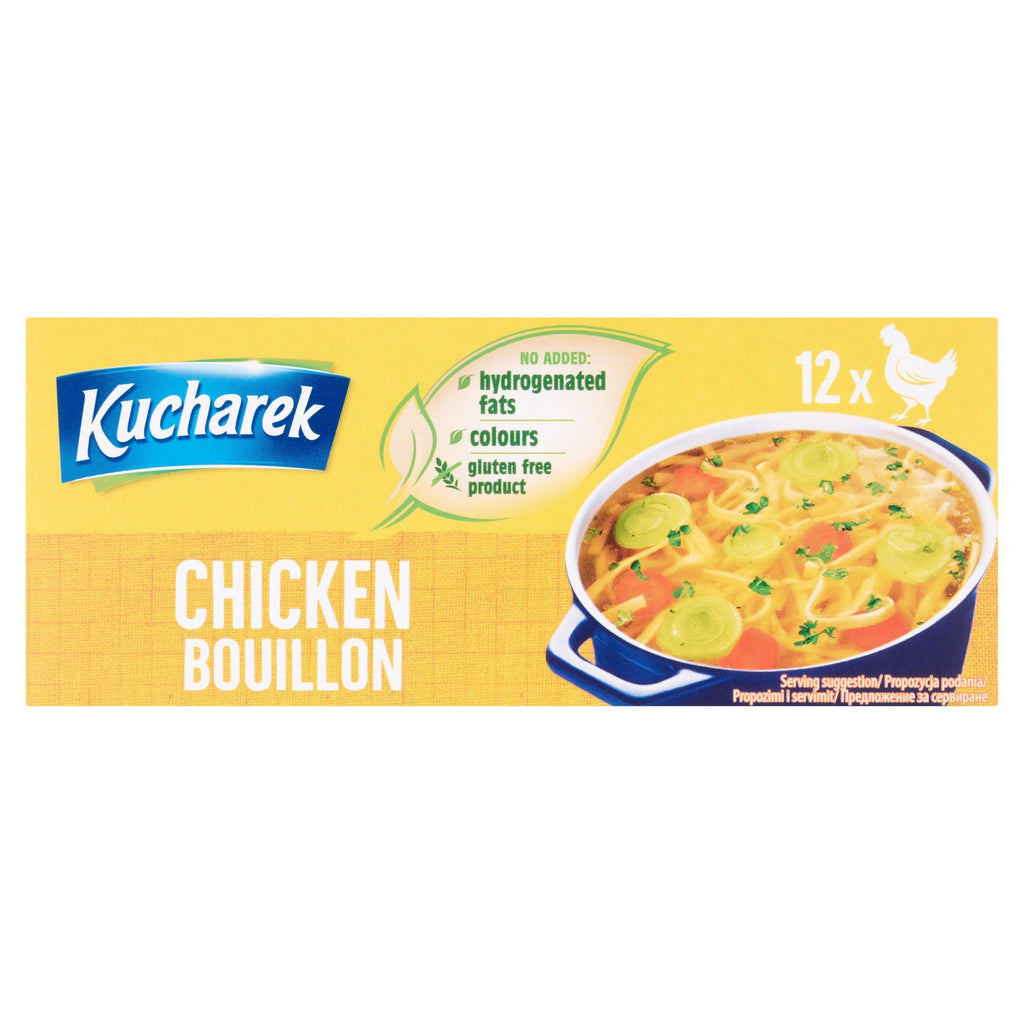 Kucharek Rosol Z Kury Chicken Stock Cubes x12 120g