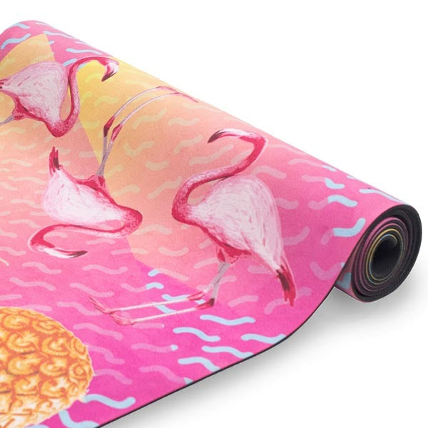 Myga Tropical Luxurious Vegan Suede Yoga Mat GOODS Superdrug   