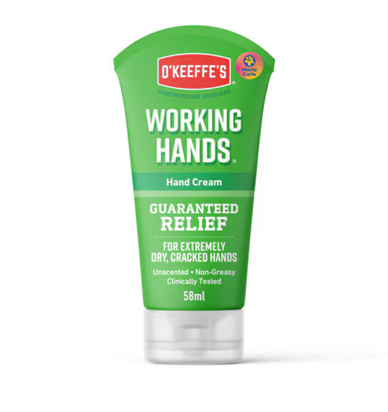 O'Keeffe's Working Hands cream 58ml, imported from the UK
