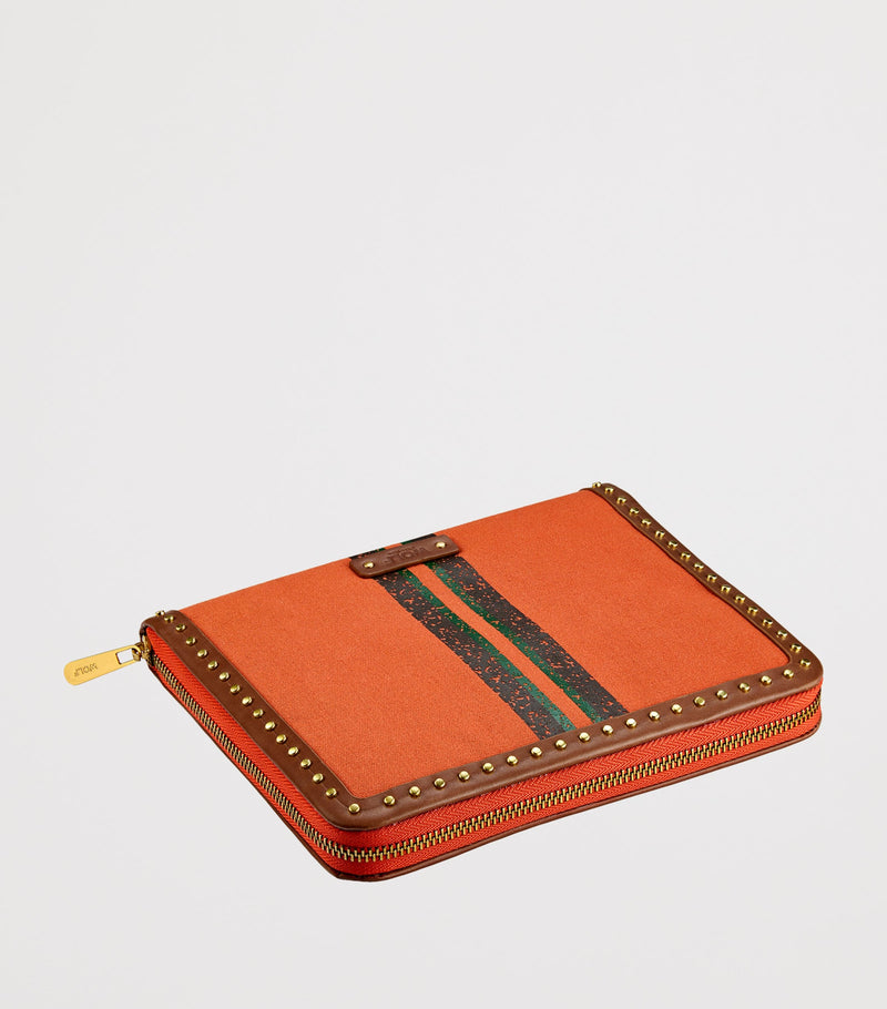 WOLF Ida Travel Zip Jewellery Portfolio Case (British brand)