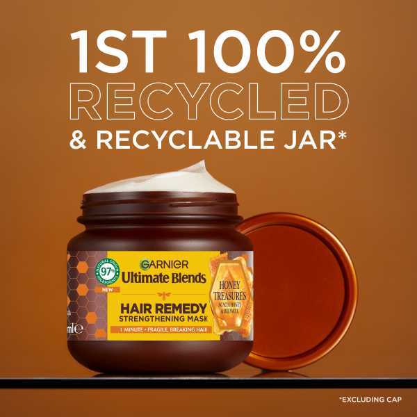 Garnier Ultimate Blends Honey Treasures Hair Mask 340Ml GOODS Superdrug   