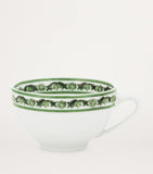 Dolce&Gabbana Casa Verde Maiolica porcelain coffee cup and saucer - British product