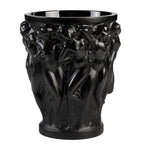 Lalique Bacchantes small crystal vase 15cm, UK version