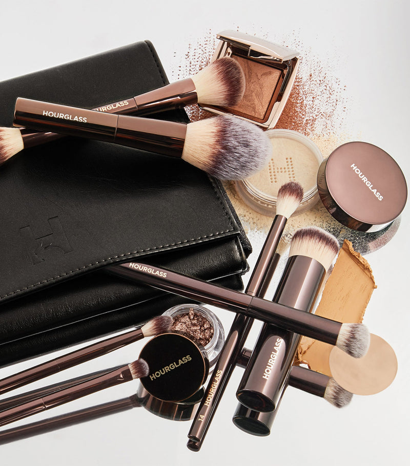 Hourglass vegan travel makeup brush set, UK version