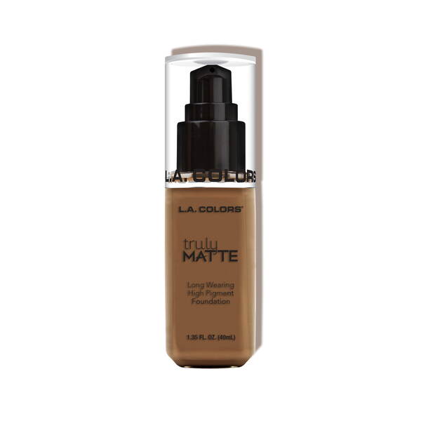 L.A. Colors Truly Matte Foundation Cappuccino 40ml (British brand)