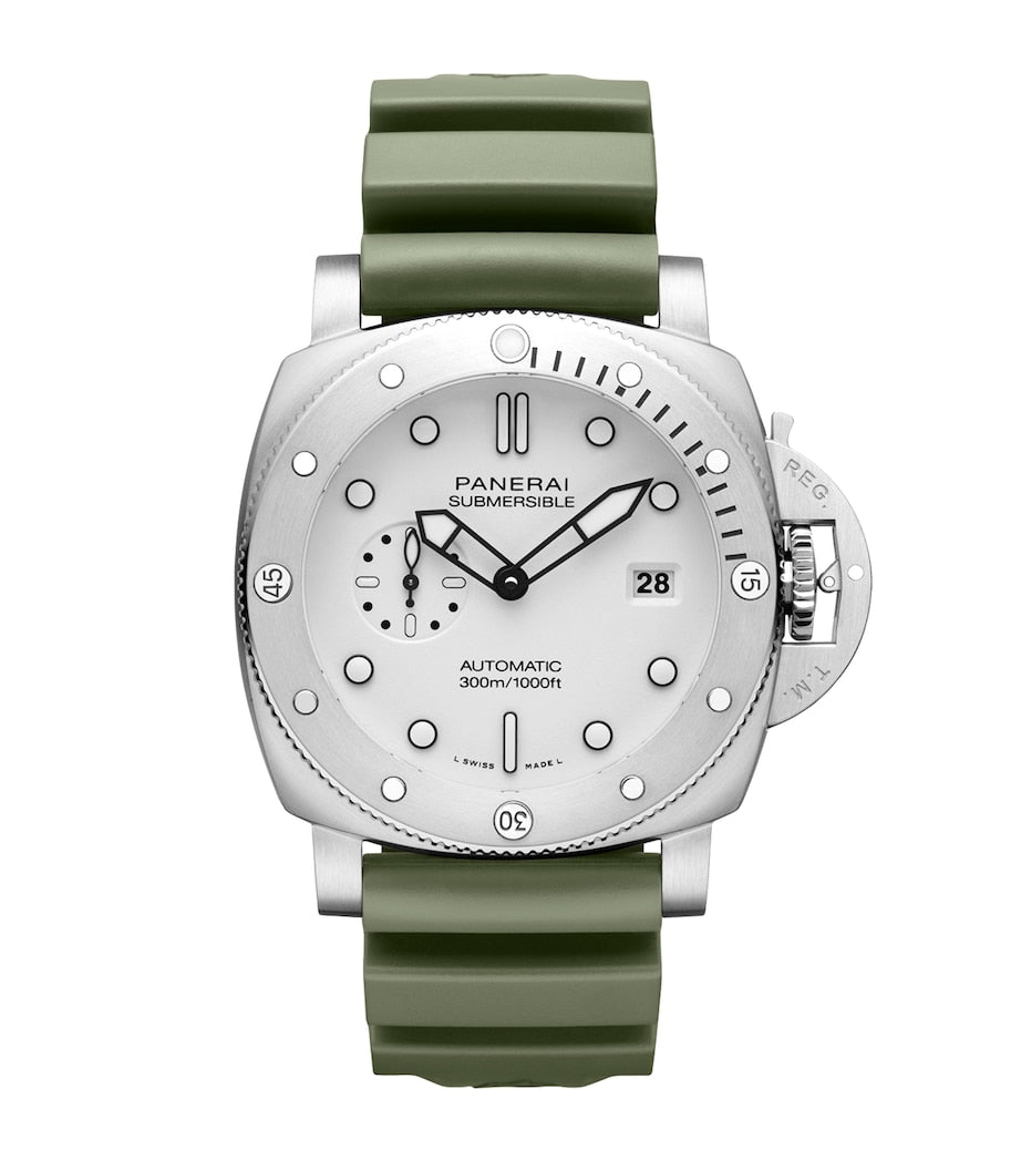 Panerai Submersible 44mm stainless steel watch, imported from the UK