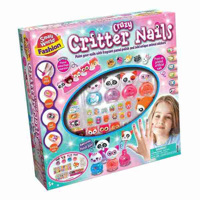 Superdrug Small World Toys Crazy Critter Nails Nail Art Kit- Buy online at McGrocer