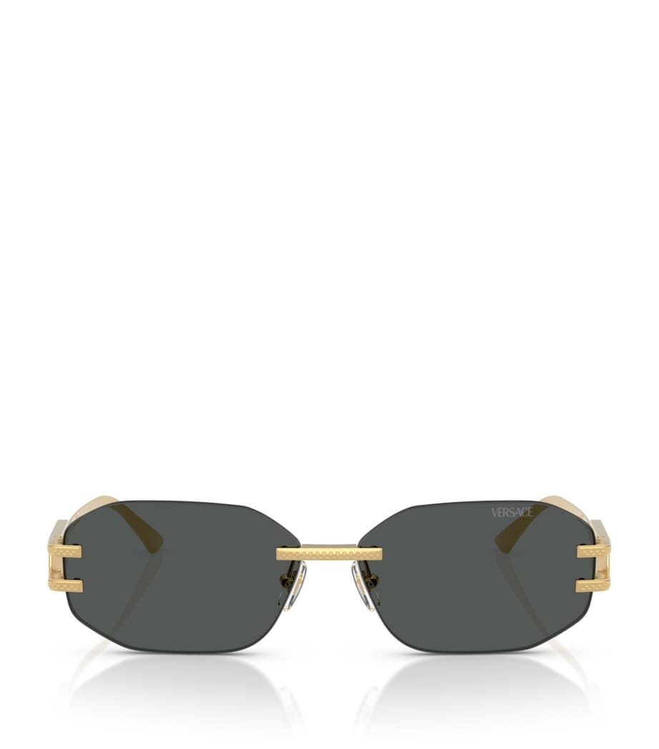 Versace metal sunglasses with UV protection (British brand)