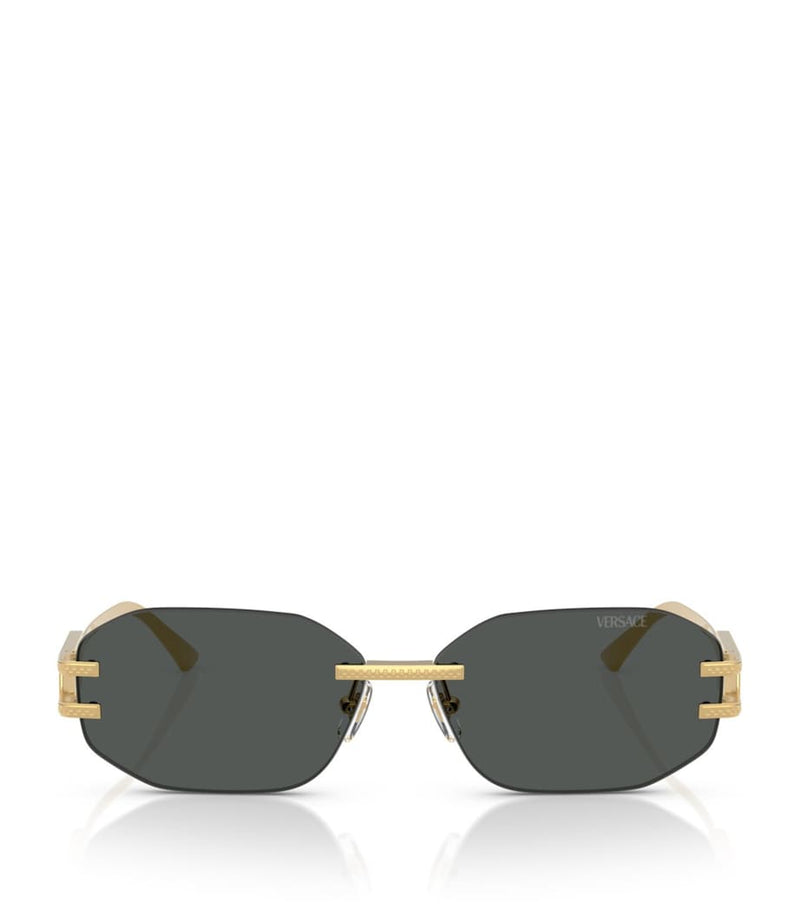 Versace metal sunglasses with UV protection (British brand)