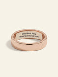 Cartier Mini LOVE rose gold diamond wedding band 4mm - British product