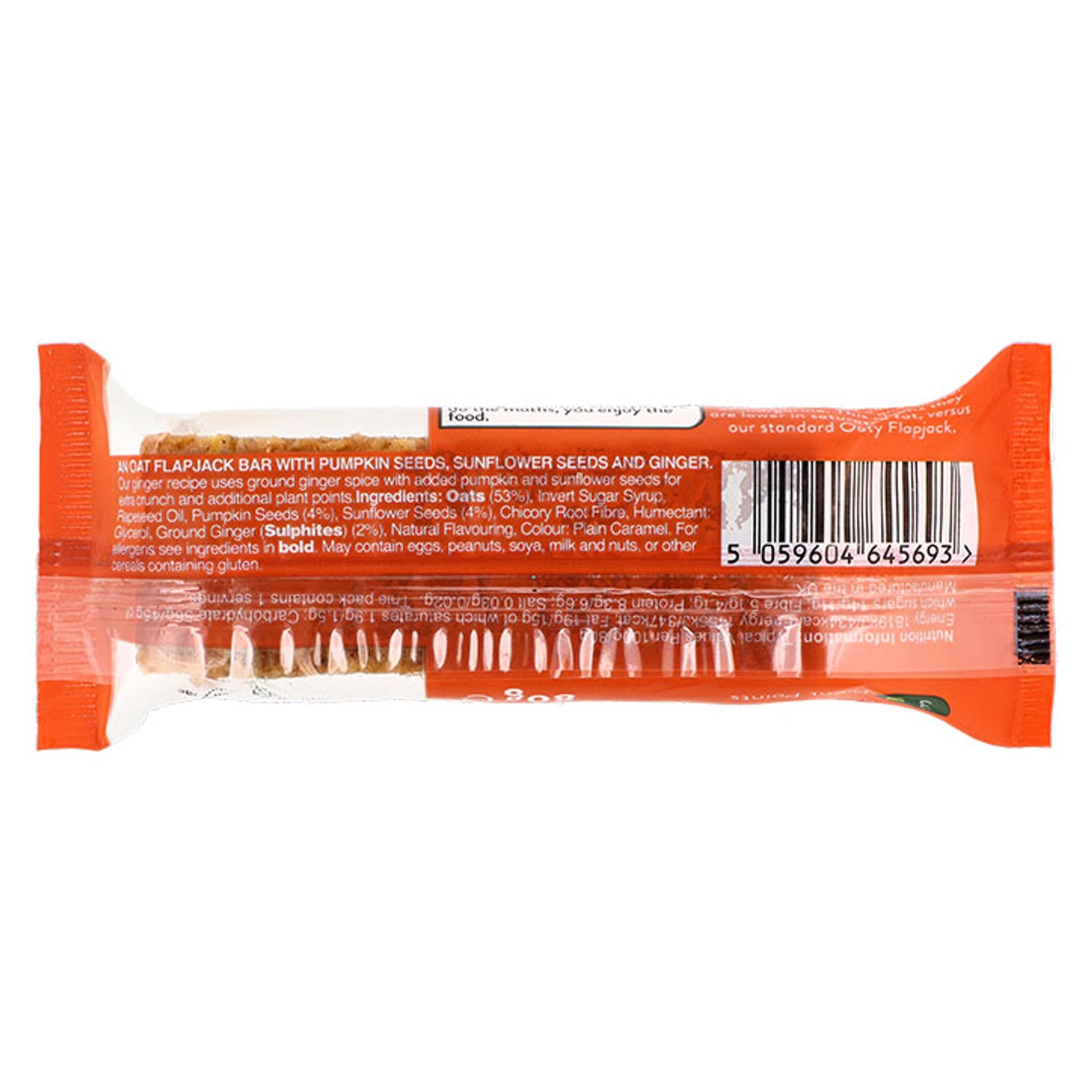 Holland Barrett Ginger Flapjack 80g