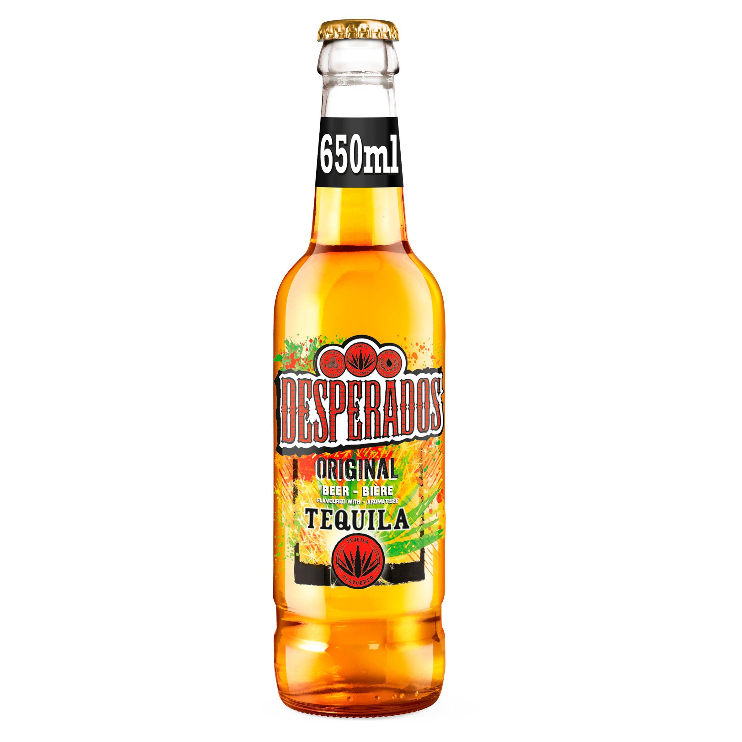 Desperados Tequila Lager Beer Bottle 650ml All beer Sainsburys   