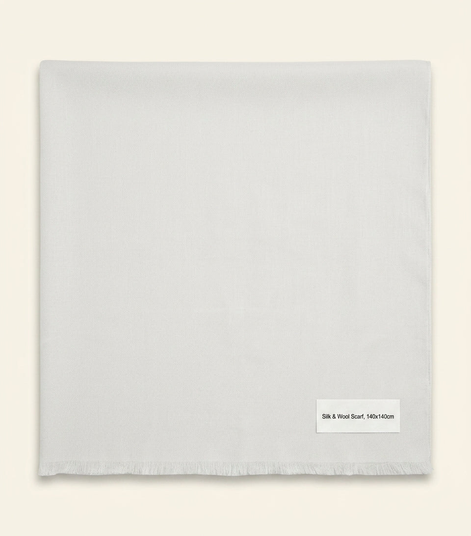Givenchy wool silk logo shawl 140cm (British brand)